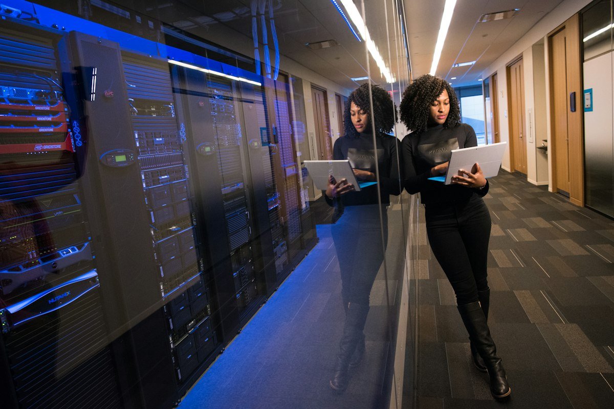 SWASS Multi-Services engineers managing systems in a data centre